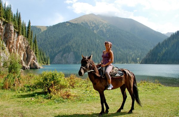 the second Kolsai lake